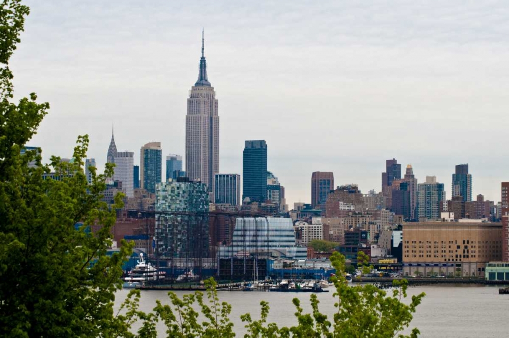 Manhattan Skyline I art print by Erin Berzel for $57.95 CAD