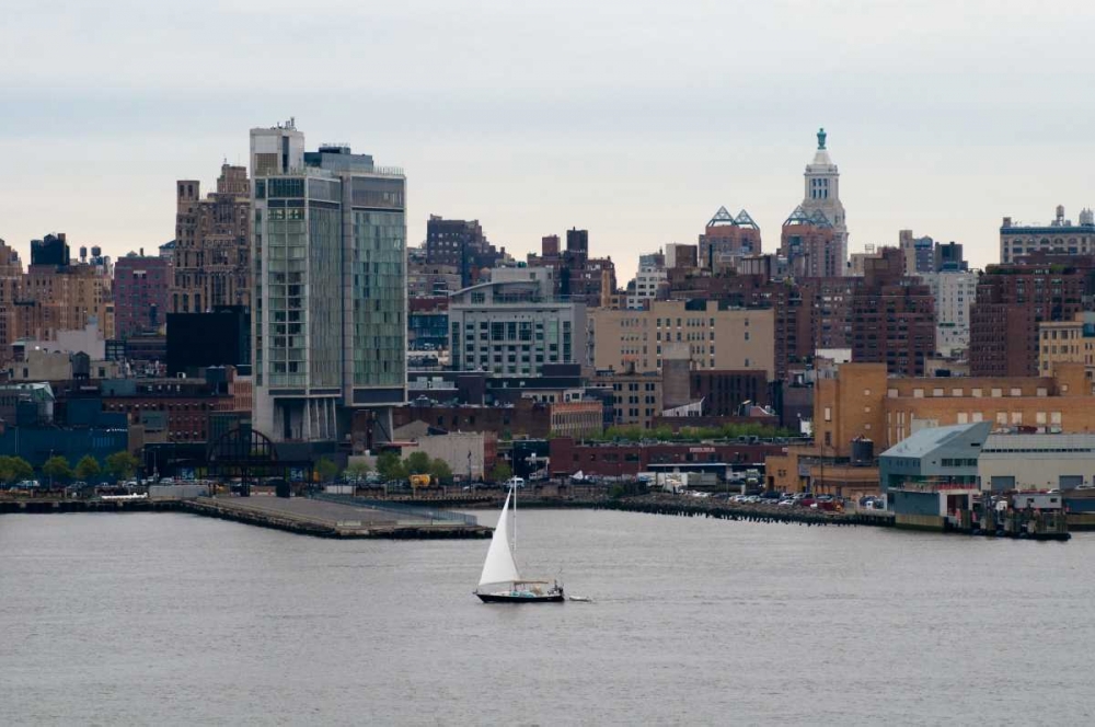 NYC and Hudson River II art print by Erin Berzel for $57.95 CAD