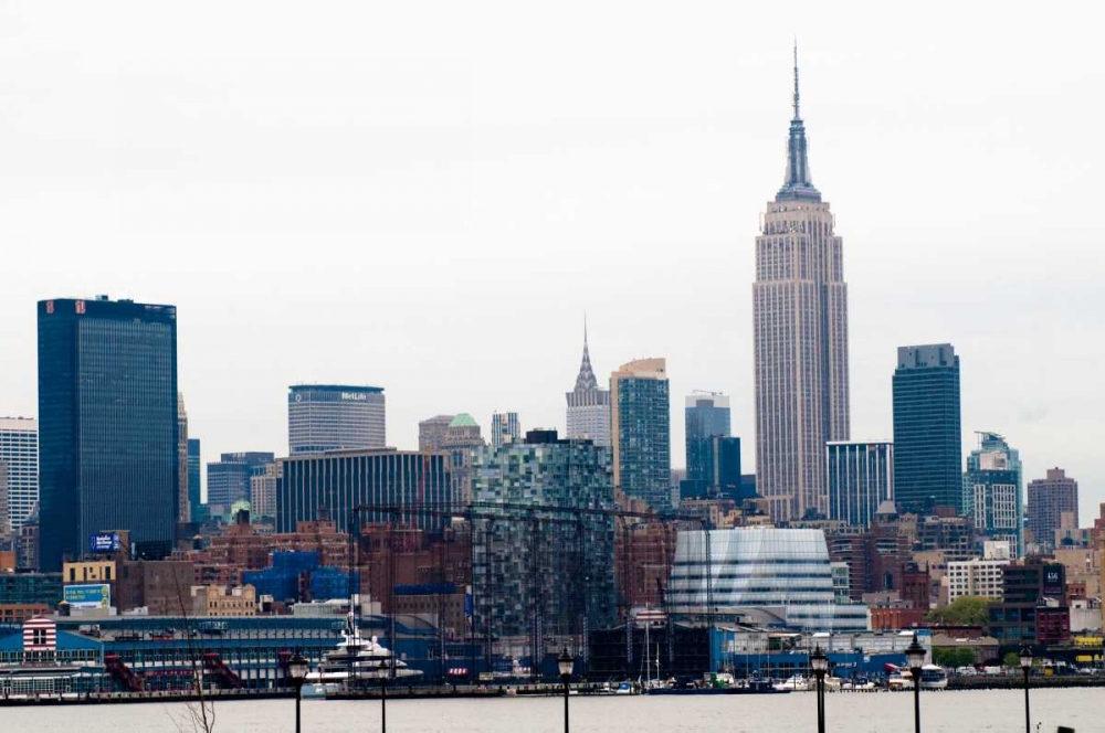 Manhattan Cityscape I art print by Erin Berzel for $57.95 CAD