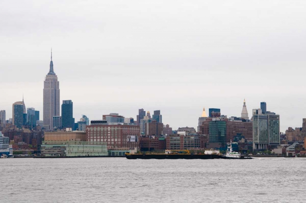 NYC and Hudson River III art print by Erin Berzel for $57.95 CAD