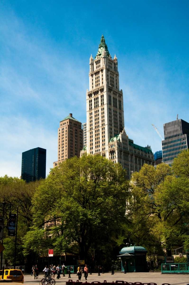 The Woolworth Building art print by Erin Berzel for $57.95 CAD
