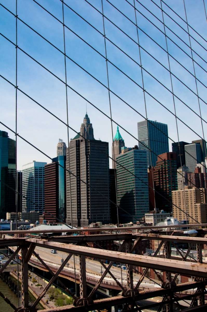 Brooklyn Bridge I art print by Erin Berzel for $57.95 CAD