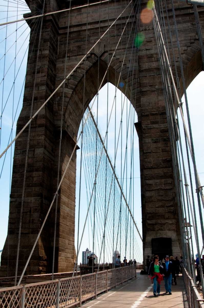 Brooklyn Bridge II art print by Erin Berzel for $57.95 CAD