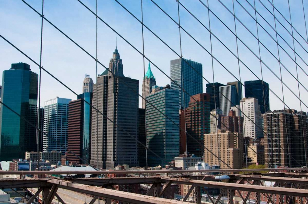 Brooklyn Bridge III art print by Erin Berzel for $57.95 CAD