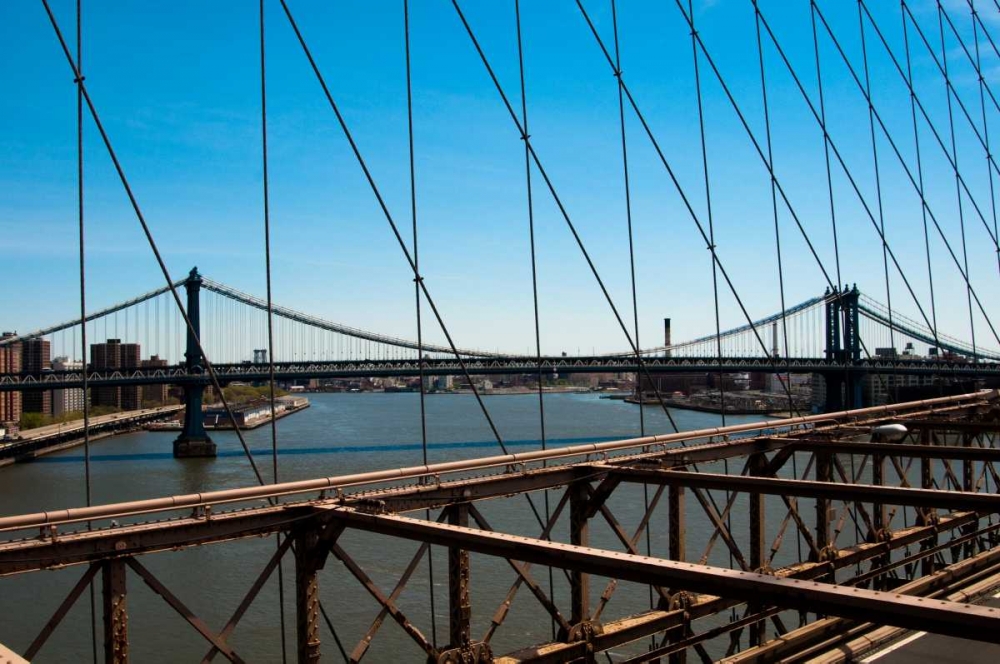 Manhattan Bridge III art print by Erin Berzel for $57.95 CAD