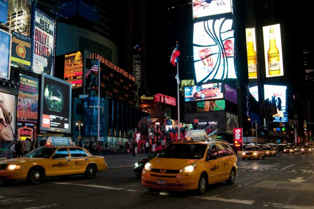 Times Square II art print by Erin Berzel for $57.95 CAD