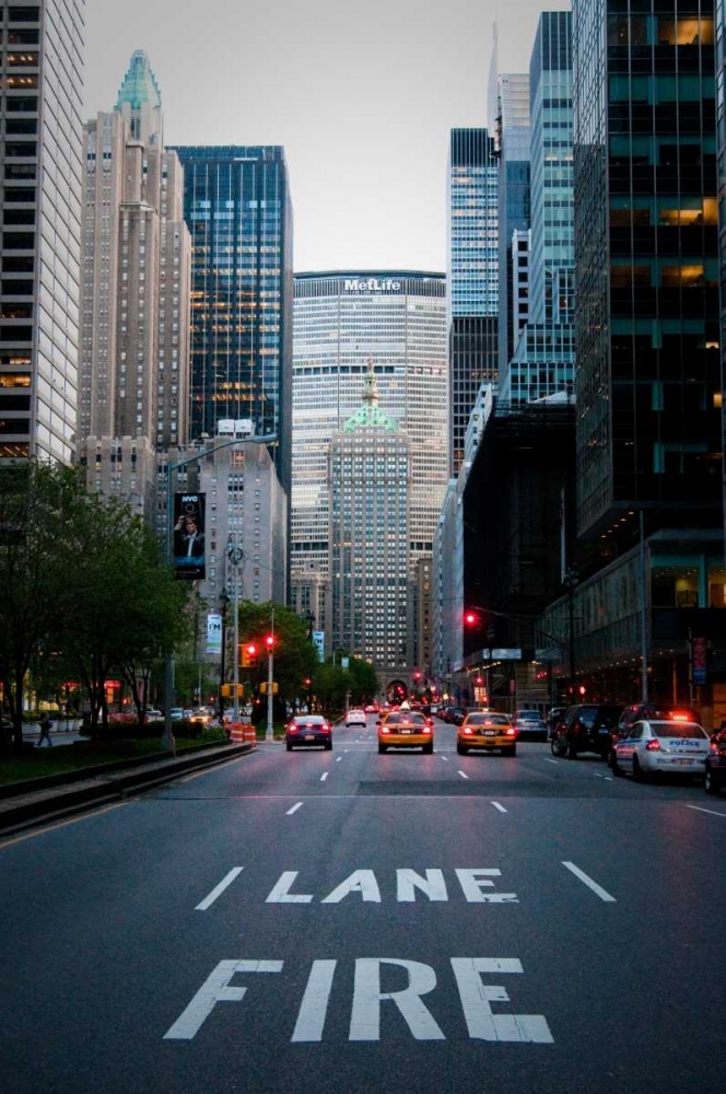 Manhattan Fire Lane art print by Erin Berzel for $57.95 CAD