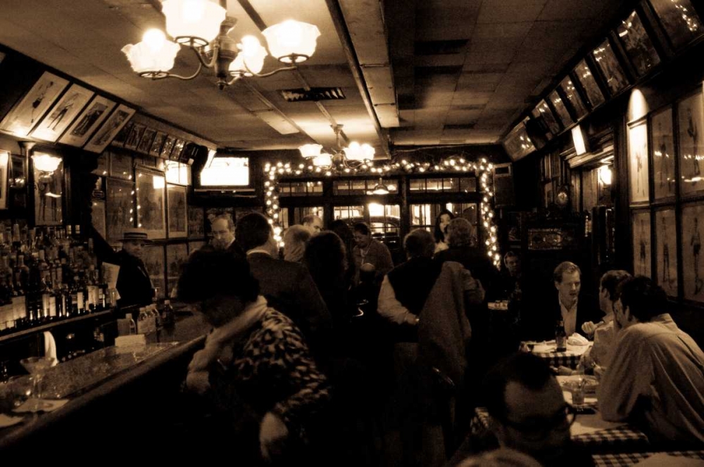 NYC Piano Bar I art print by Erin Berzel for $57.95 CAD