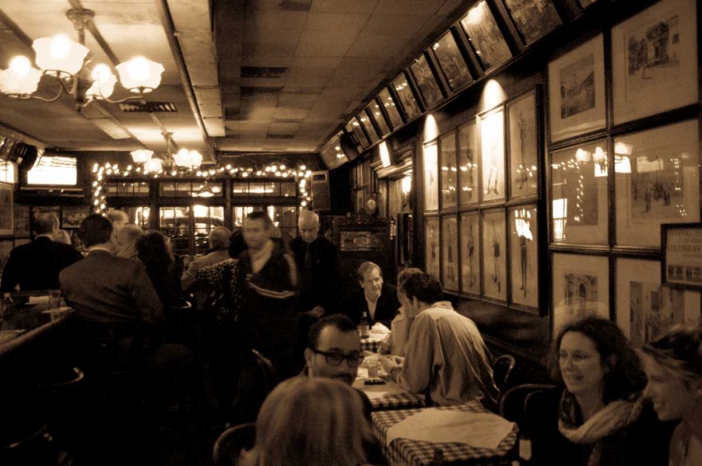 NYC Piano Bar II art print by Erin Berzel for $57.95 CAD