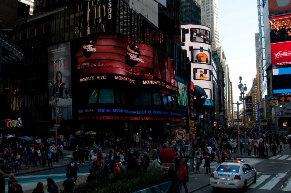 Times Square IV art print by Erin Berzel for $57.95 CAD