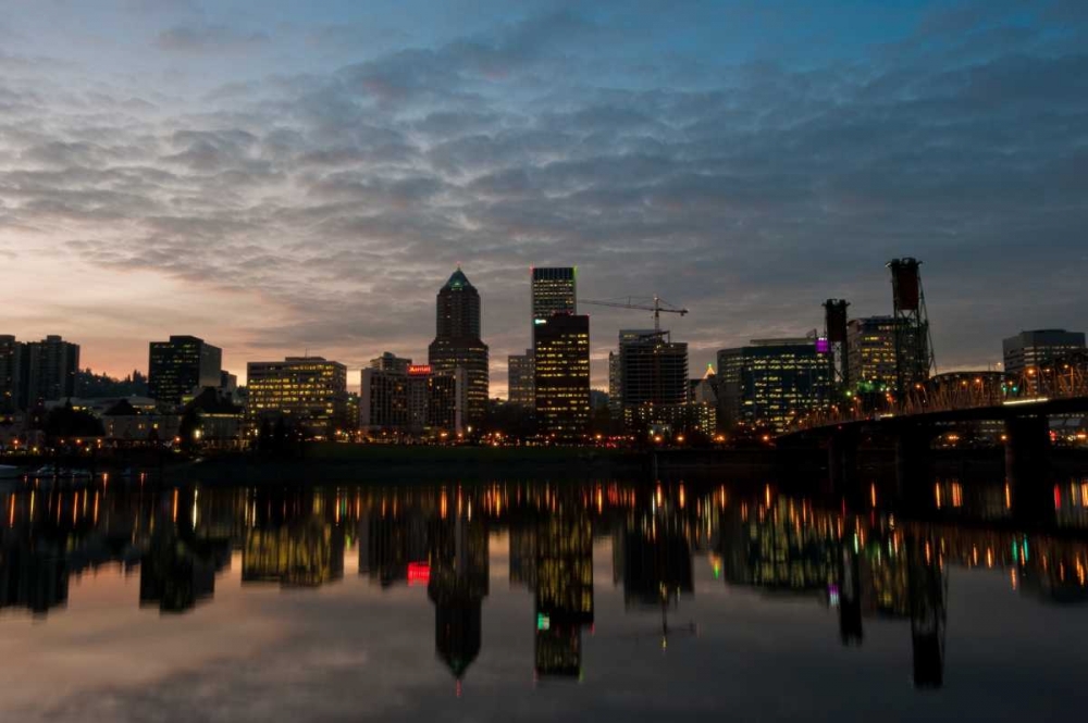 Portland Waterfront I art print by Erin Berzel for $57.95 CAD