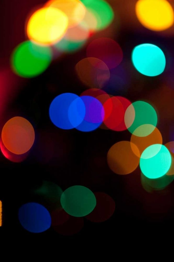 Colorful Bokeh art print by Erin Berzel for $57.95 CAD