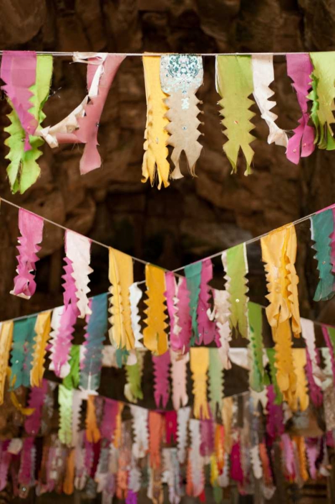 Colorful Flags I art print by Erin Berzel for $57.95 CAD