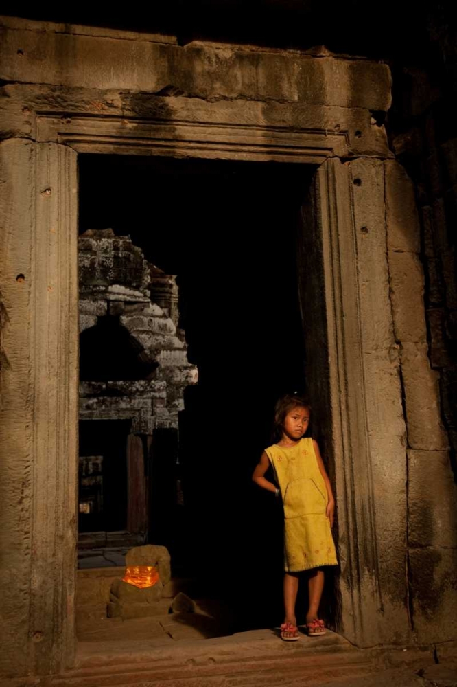 Girl in Doorway art print by Erin Berzel for $57.95 CAD