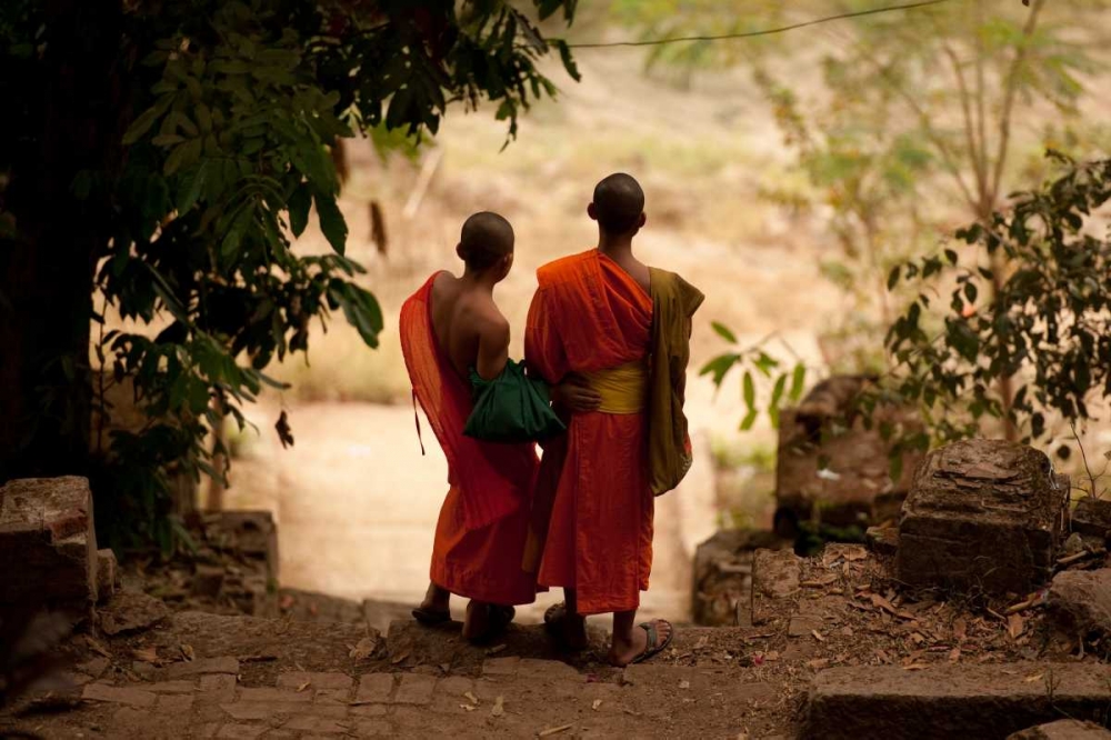 Young Monks art print by Erin Berzel for $57.95 CAD