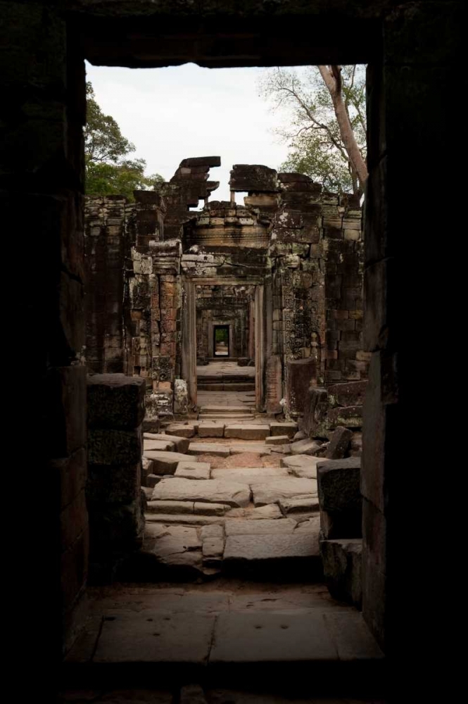Preah Khan Doorway II art print by Erin Berzel for $57.95 CAD