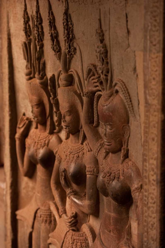Apsara Carvings art print by Erin Berzel for $57.95 CAD