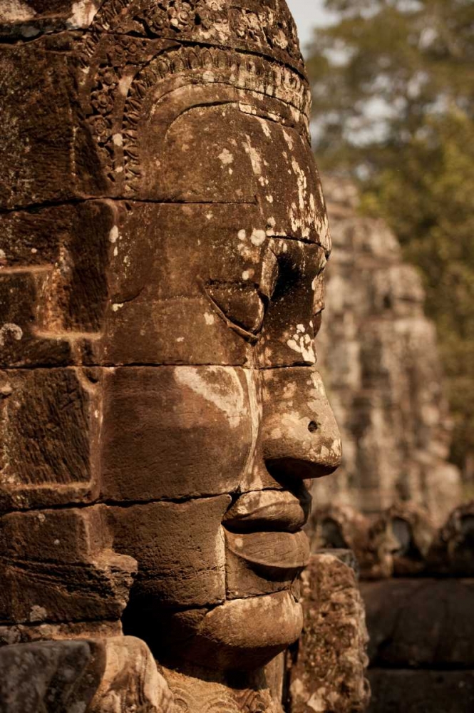 Bayon Face II art print by Erin Berzel for $57.95 CAD