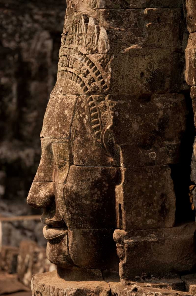 Bayon Face III art print by Erin Berzel for $57.95 CAD