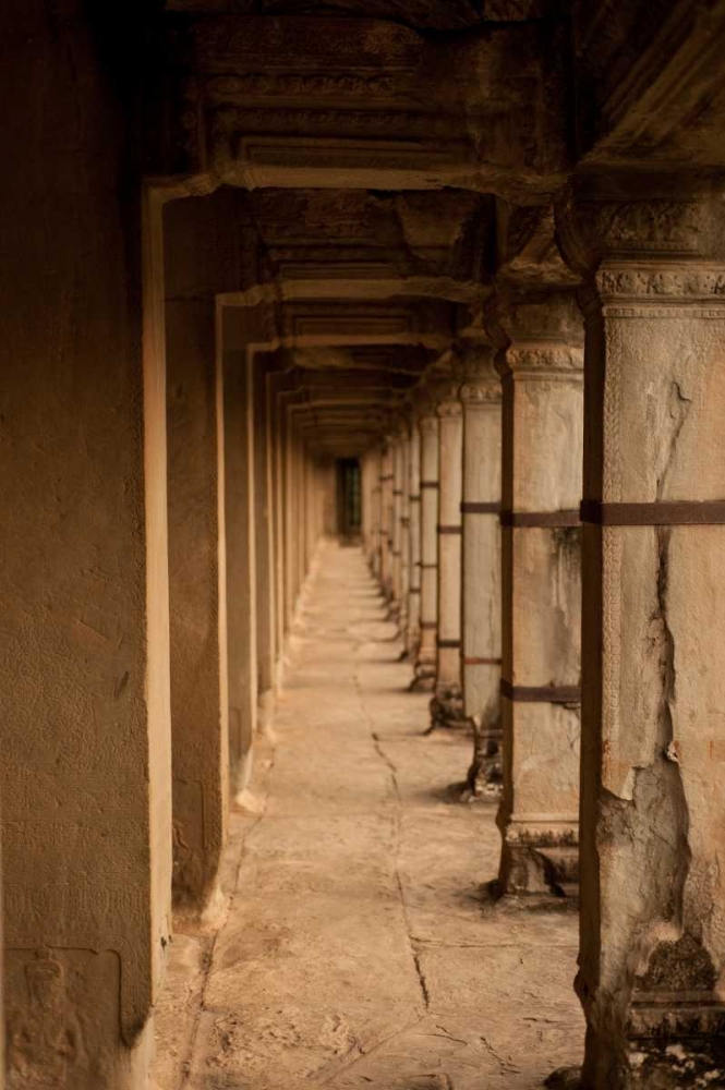 Angkor Wat Walkway I art print by Erin Berzel for $57.95 CAD