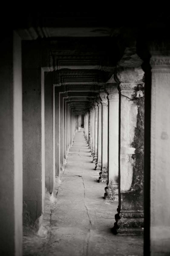 Angkor Wat Walkway II art print by Erin Berzel for $57.95 CAD