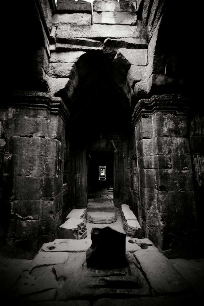 Preah Khan BW art print by Erin Berzel for $57.95 CAD