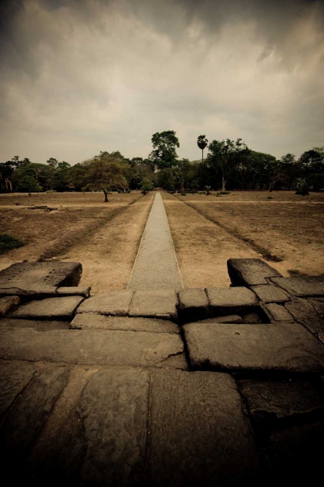 Angkor Wat Pathway art print by Erin Berzel for $57.95 CAD
