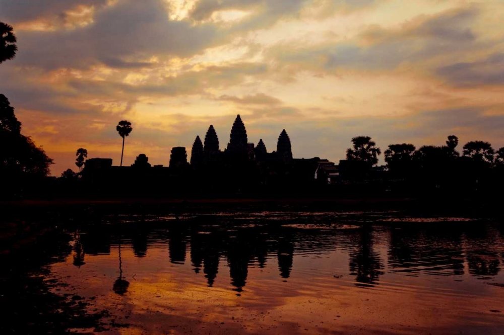 Angkor Wat Sunrise I art print by Erin Berzel for $57.95 CAD