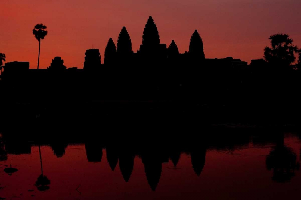 Angkor Wat Sunrise II art print by Erin Berzel for $57.95 CAD