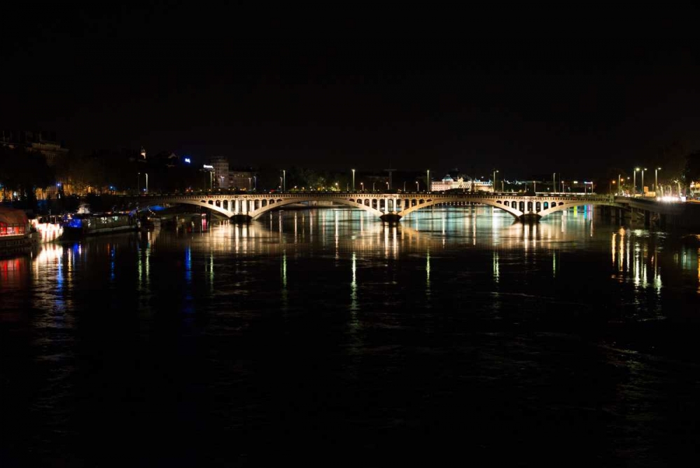 River Rhone at Night II art print by Erin Berzel for $57.95 CAD