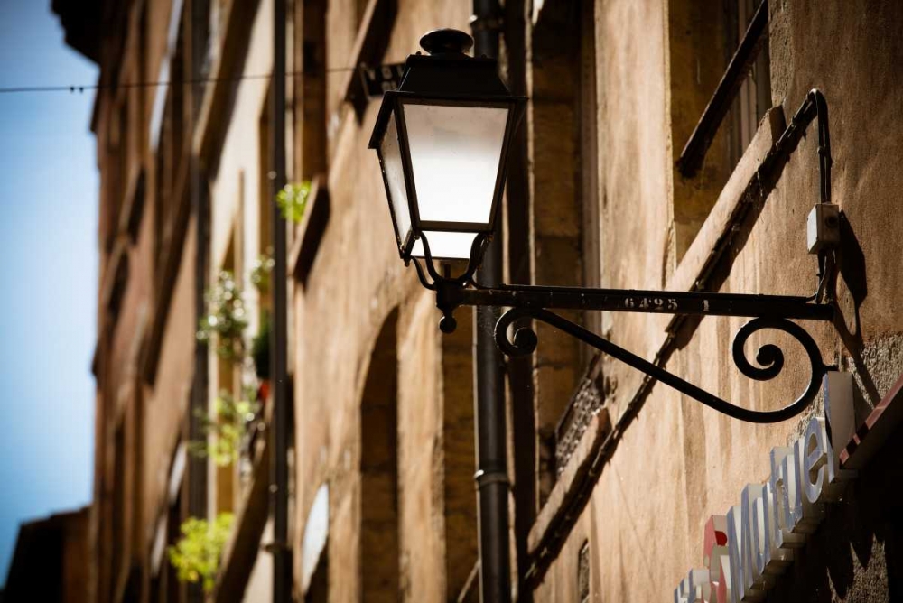 Street Lights in Lyon II art print by Erin Berzel for $57.95 CAD