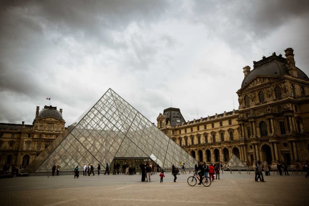 The Louvre I art print by Erin Berzel for $57.95 CAD