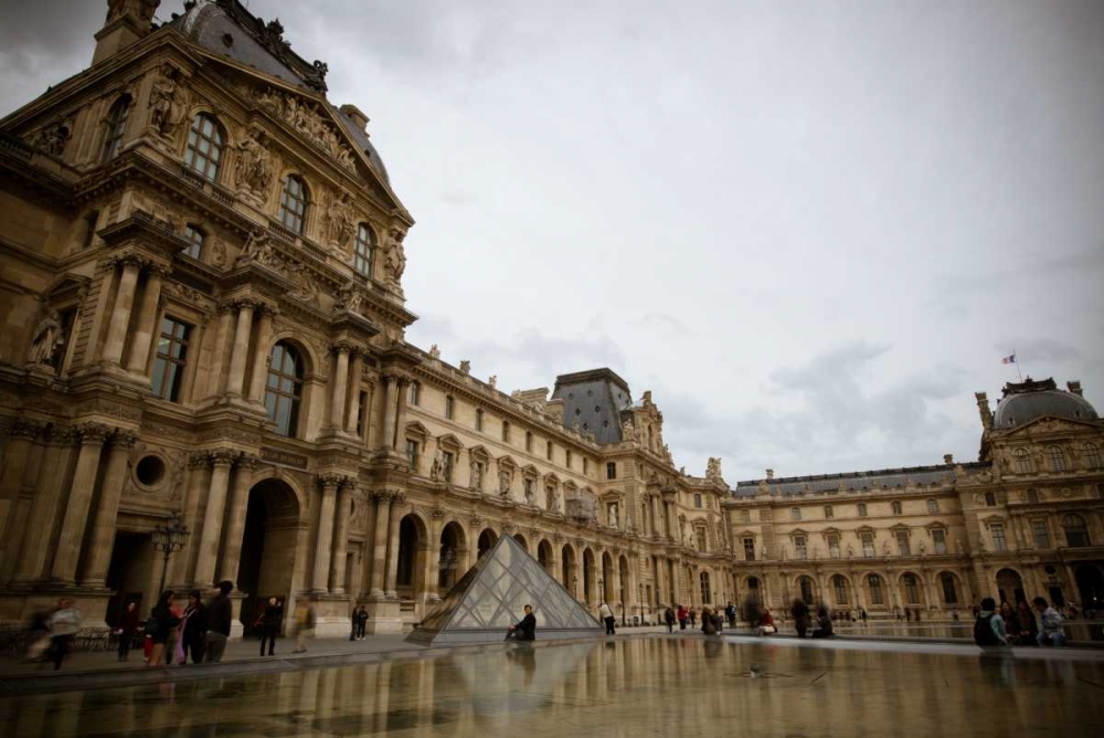 The Louvre II art print by Erin Berzel for $57.95 CAD