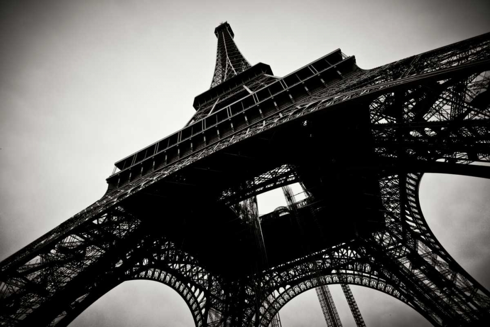 Beneath the Eiffel Tower I art print by Erin Berzel for $57.95 CAD