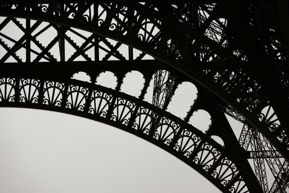 Eiffel Tower Latticework III art print by Erin Berzel for $57.95 CAD