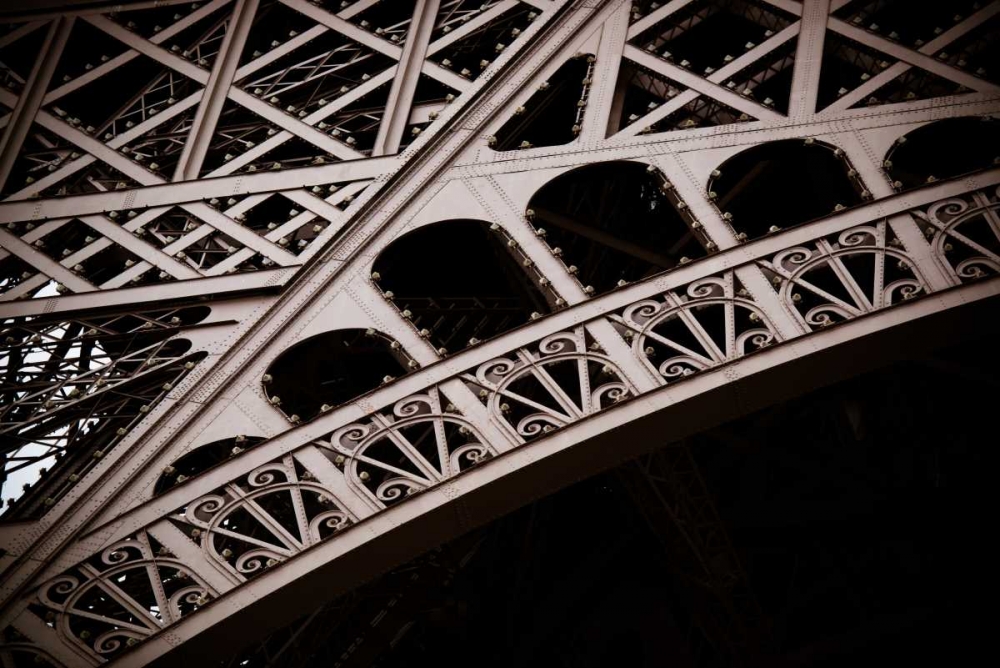 Eiffel Tower Detail I art print by Erin Berzel for $57.95 CAD
