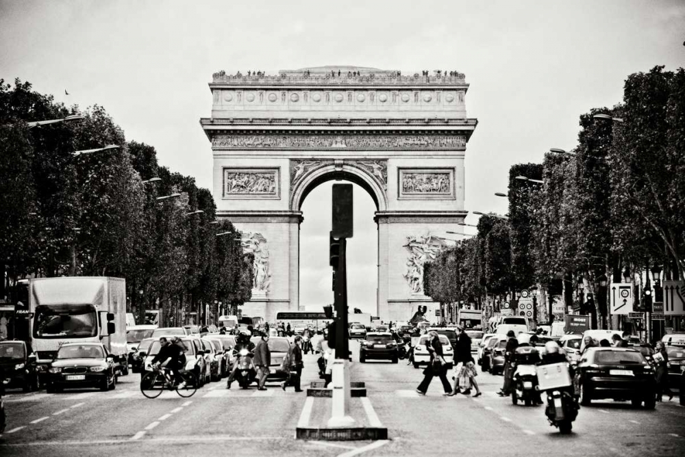 Ave Champs Elysees I art print by Erin Berzel for $57.95 CAD