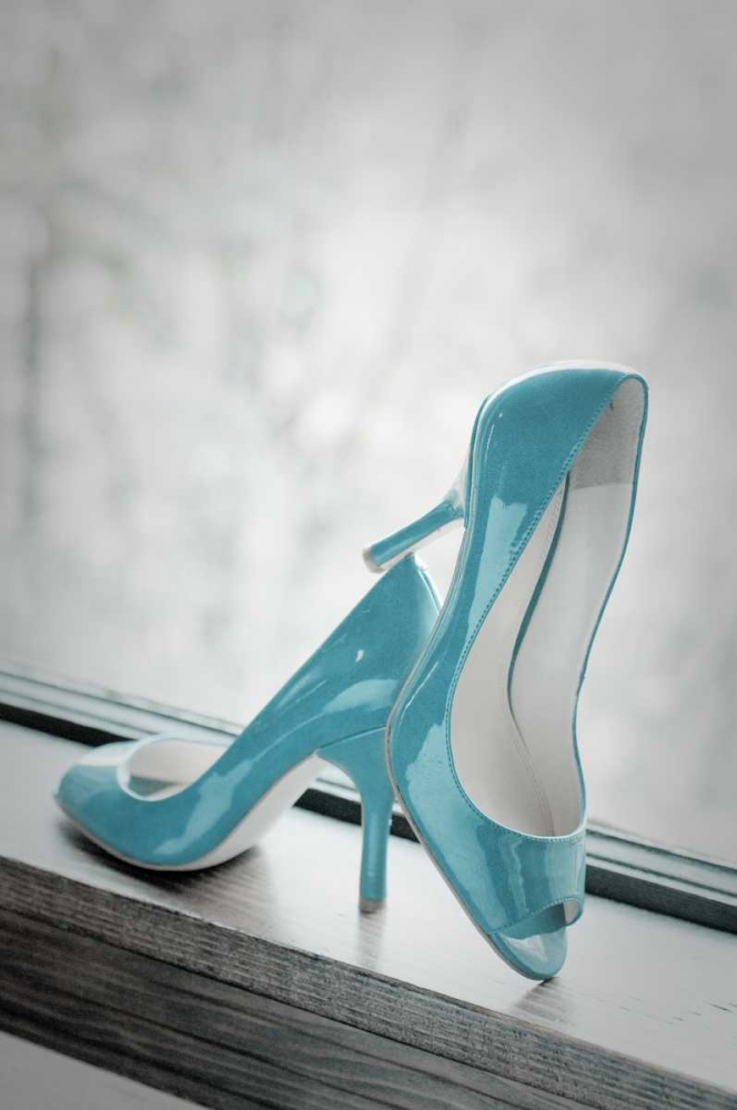 Blue Heels art print by Erin Berzel for $57.95 CAD