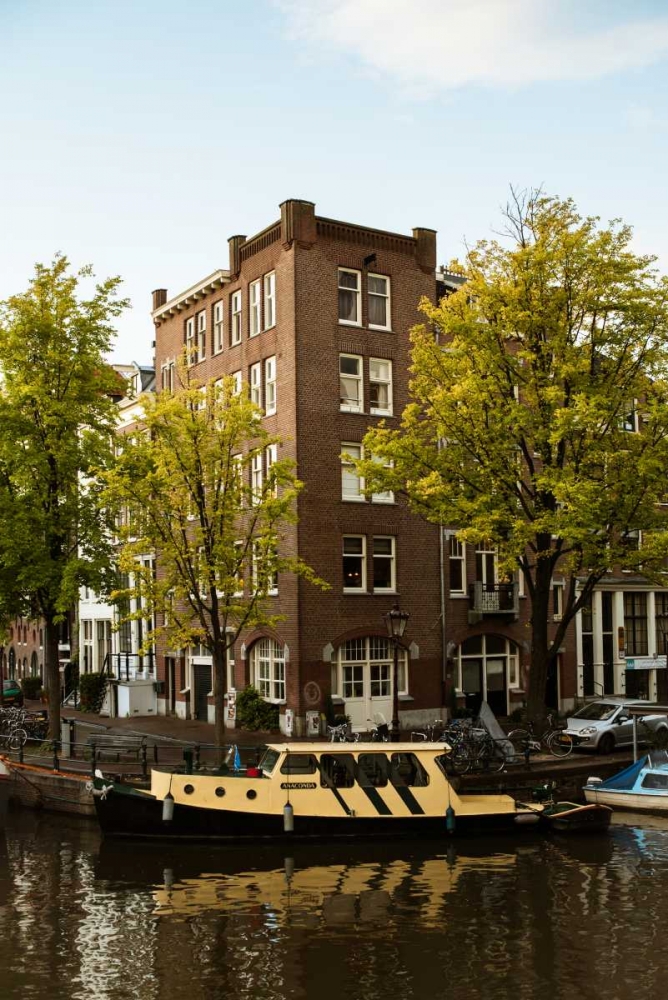 Amsterdam Singel Canal II art print by Erin Berzel for $57.95 CAD