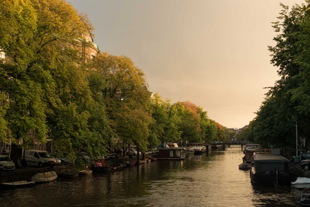 Amsterdam Singel Canal III art print by Erin Berzel for $57.95 CAD