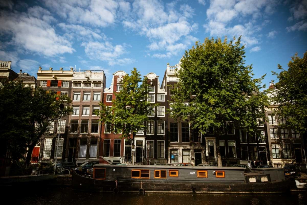 Amsterdam Canal Houses II art print by Erin Berzel for $57.95 CAD