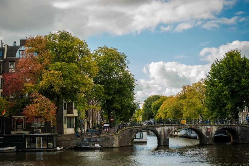 Autumn in Amsterdam art print by Erin Berzel for $57.95 CAD
