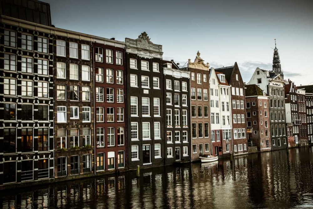 Amsterdams Dancing Houses art print by Erin Berzel for $57.95 CAD