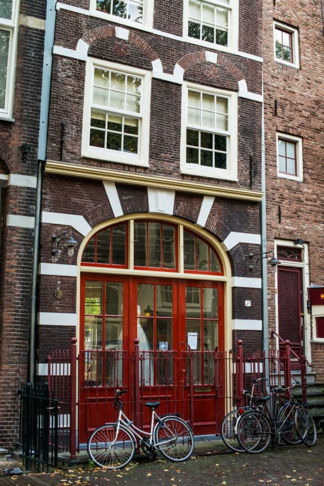 Red Door in Amsterdam art print by Erin Berzel for $57.95 CAD