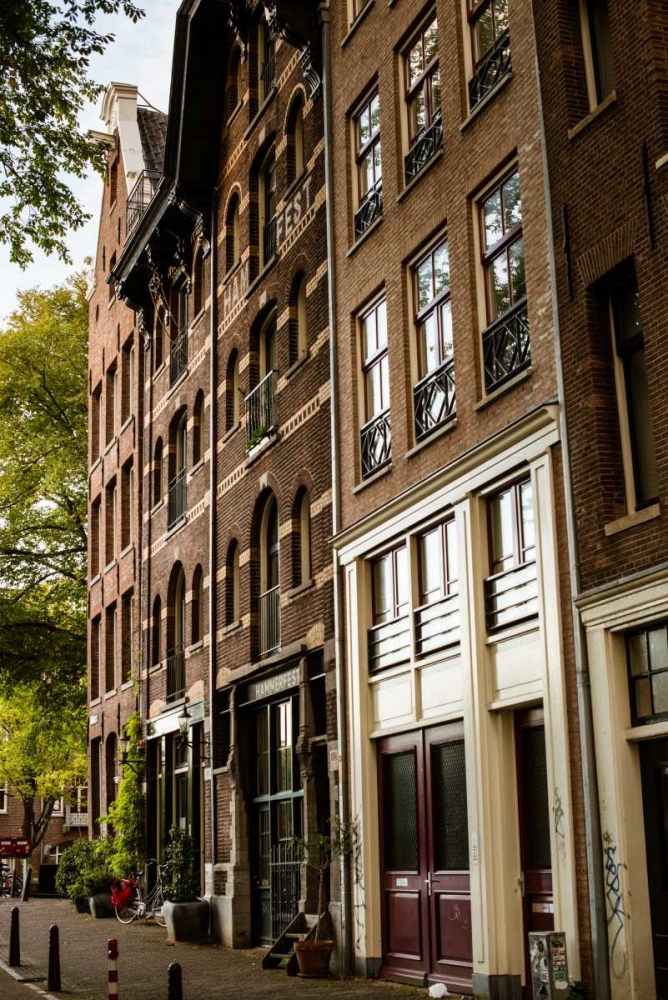 Amsterdam Neighborhood II art print by Erin Berzel for $57.95 CAD