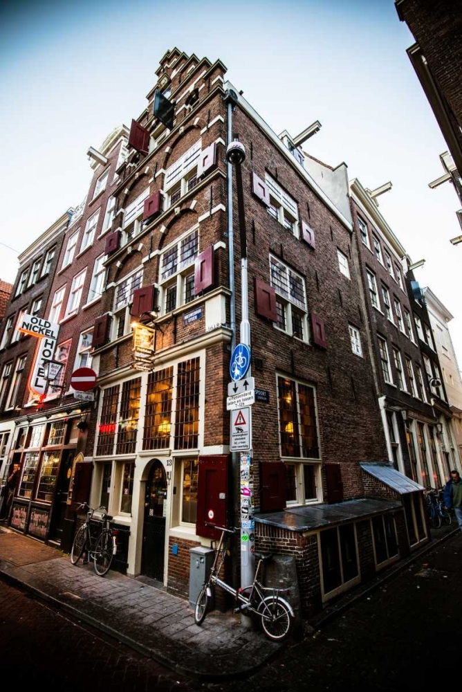 Amsterdam Nieuwebrugsteeg art print by Erin Berzel for $57.95 CAD