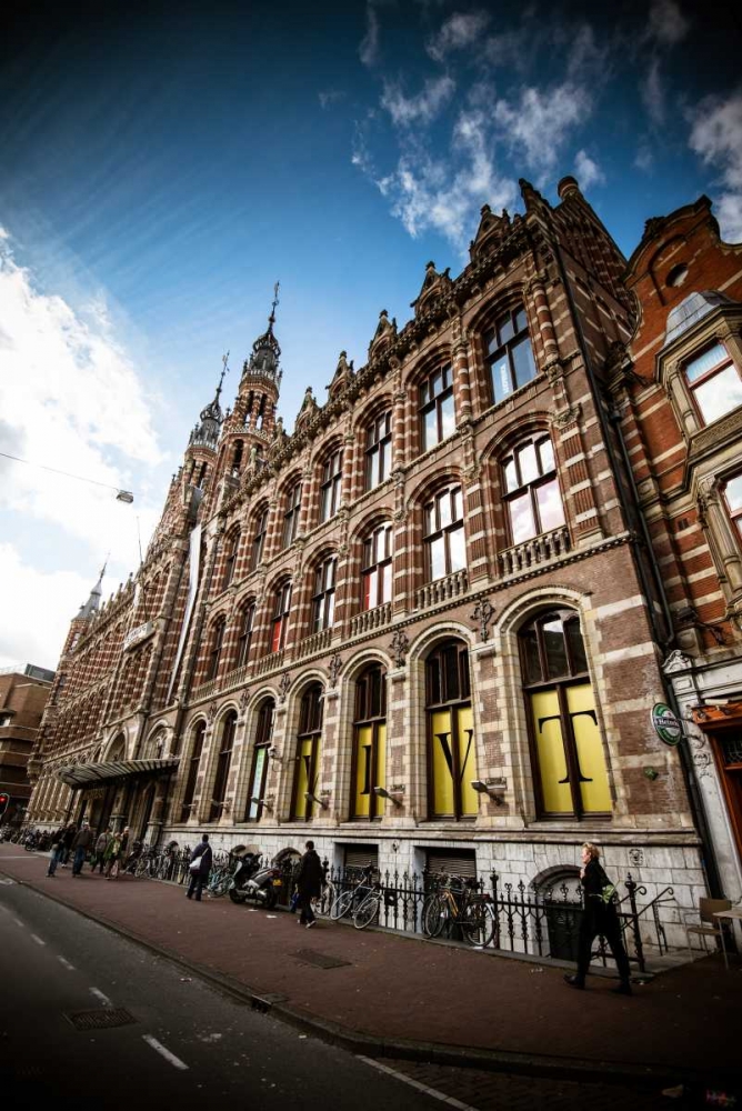 Amsterdam Brick Facade art print by Erin Berzel for $57.95 CAD