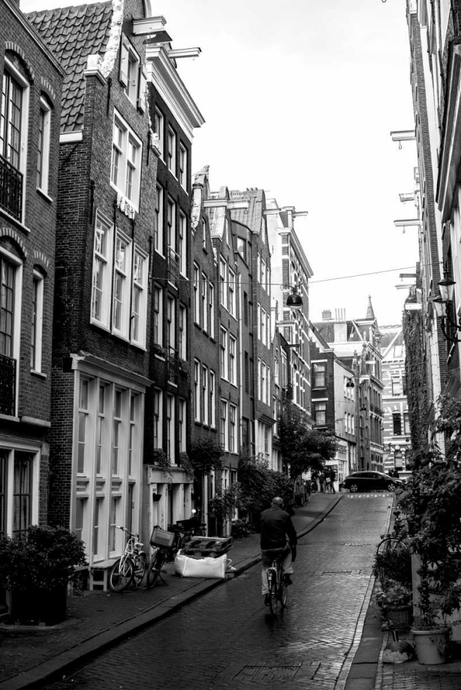 Amsterdam Black and White Street art print by Erin Berzel for $57.95 CAD