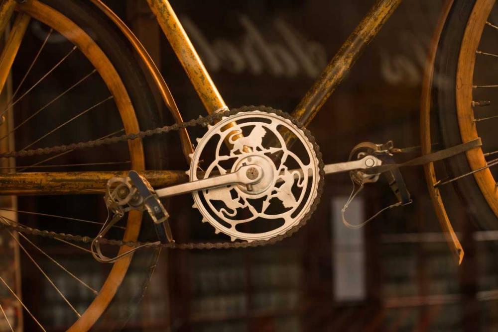 Vintage Bicycle art print by Erin Berzel for $57.95 CAD