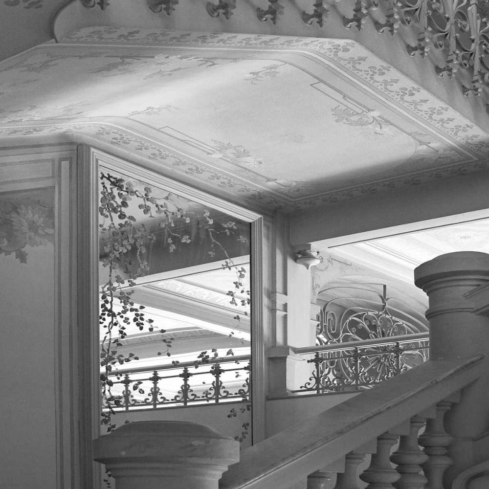 Belle Epoque I BW Square art print by Rita Crane for $57.95 CAD